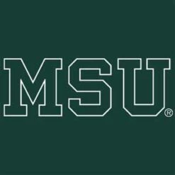 Michigan State University MSU Letters Google Pixel 6a Clear Case