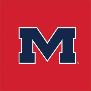 University Of Mississippi Ole Miss Logo Red Google Pixel 6 Pro Clear Case