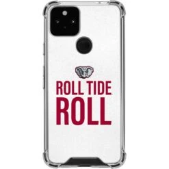 University Of Alabama Crimson Roll Tide Google Pixel 5 Clear Case