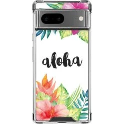 Aloha Tropical Google Pixel 7 Clear Case