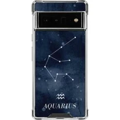 Aquarius Constellation Google Pixel 6 Pro Clear Case