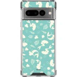 Disney The Little Mermaid Character Silhouette Pattern Google Pixel 7 Pro Clear Case