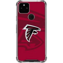 NFL Atlanta Falcons Double Vision Google Pixel 5a 5G Clear Case