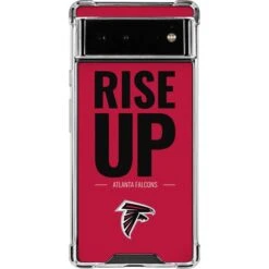 NFL Atlanta Falcons Team Motto Google Pixel 6a Clear Case