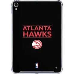 NBA Atlanta Hawks Standard - Black IPad 10th Gen (2022) Clear Case