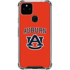 Auburn University AU Orange Google Pixel 5a 5G Clear Case