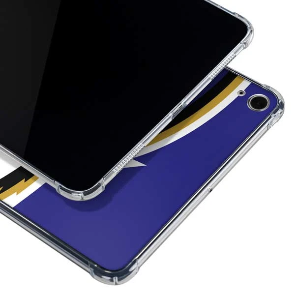 NFL Baltimore Ravens Large Logo IPad 10th Gen (2022) Clear Case - Image 2