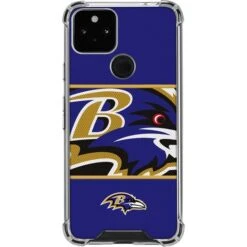 NFL Baltimore Ravens Zone Block Google Pixel 5 Clear Case