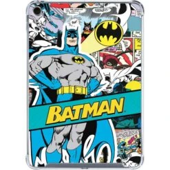 DC Comics Batman Vintage Pose Collage Art IPad 10th Gen (2022) Clear Case