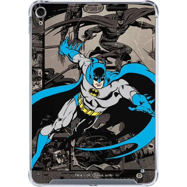 DC Comics Batman Classic Art IPad 10th Gen (2022) Clear Case