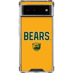 Baylor University Bears Google Pixel 6a Clear Case