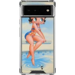 Betty Boop Bikini Google Pixel 6a Clear Case
