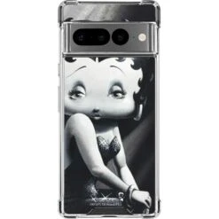 Betty Boop Black And White Google Pixel 7 Pro Clear Case