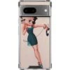 Betty Boop On The Phone Google Pixel 7 Clear Case