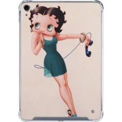 Betty Boop On The Phone IPad 10th Gen (2022) Clear Case