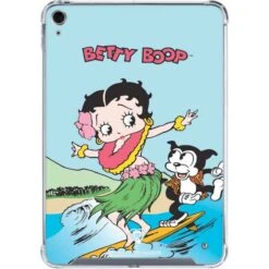 Betty Boop Surfing IPad 10th Gen (2022) Clear Case