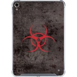 Biohazard Red IPad 10th Gen (2022) Clear Case