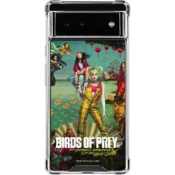 DC Comics Harley Quinn Birds Of Prey Variant Movie Poster Google Pixel 6a Clear Case
