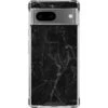 Black Marble Google Pixel 7 Clear Case