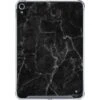 Black Marble IPad 10th Gen (2022) Clear Case