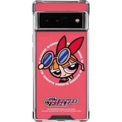 Cartoon Network Powerpuff Girls Blossom Google Pixel 6 Pro Clear Case