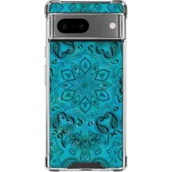 Blue Zen Ginseng Google Pixel 7 Clear Case