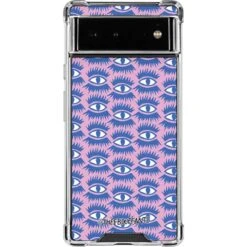 Bouffants And Broken Hearts Bold Eyes 2 Google Pixel 6a Clear Case