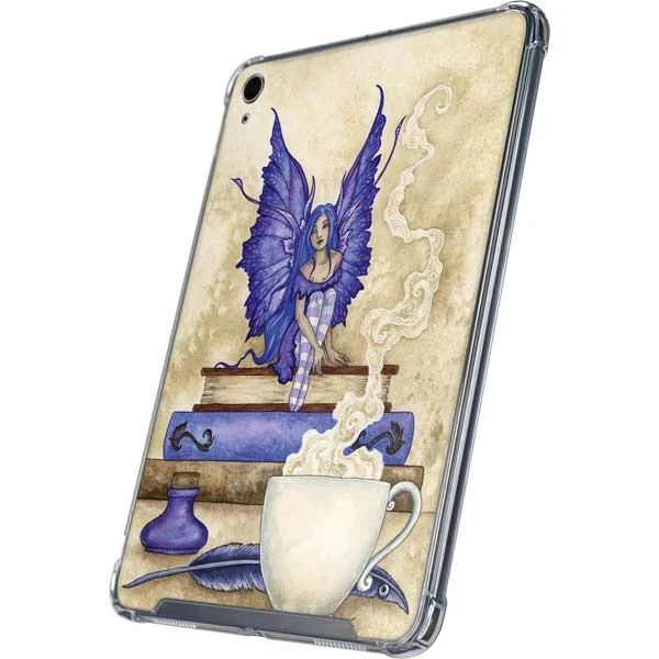 Amy Brown Bookworm Fairy IPad 10th Gen (2022) Clear Case - Image 3
