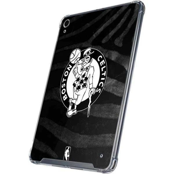 NBA Boston Celtics Black Animal Print IPad 10th Gen (2022) Clear Case - Image 3