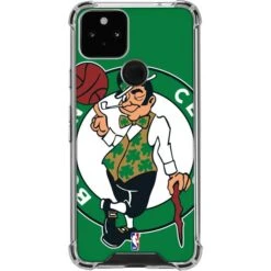NBA Boston Celtics Large Logo Google Pixel 5 Clear Case