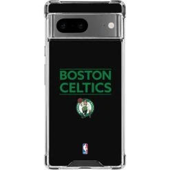 NBA Boston Celtics Standard - Black Google Pixel 7 Clear Case