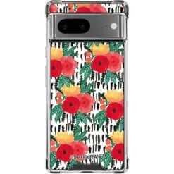Bouffants And Broken Hearts Bouquets Print 3 Google Pixel 7 Clear Case