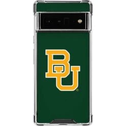Baylor University BU - Green Google Pixel 6 Pro Clear Case