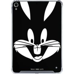 Looney Tunes Bugs Bunny Plain Black And White IPad 10th Gen (2022) Clear Case