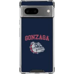 Gonzaga University Bulldogs Google Pixel 7 Clear Case