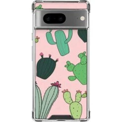 Cactus Print Google Pixel 7 Clear Case
