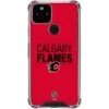 NHL Calgary Flames Lineup Google Pixel 5 Clear Case