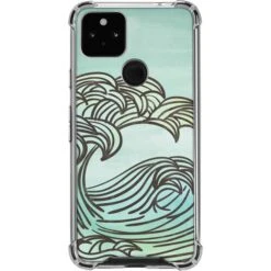 California Big Wave Google Pixel 5a 5G Clear Case