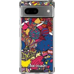 Jorge Oswaldo Candied Google Pixel 7 Clear Case