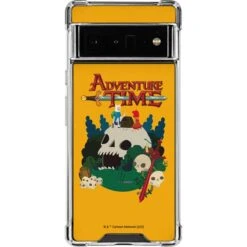 Adult Swim Adventure Time Cave Of Skulls Google Pixel 6 Pro Clear Case