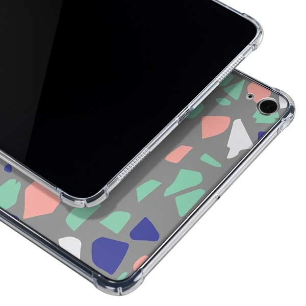 Cement Terrazzo IPad 10th Gen (2022) Clear Case - Image 2