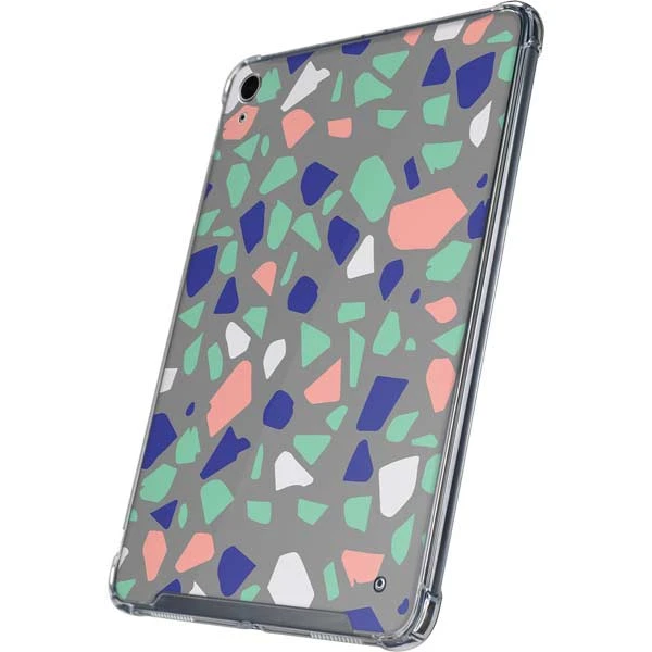Cement Terrazzo IPad 10th Gen (2022) Clear Case - Image 3