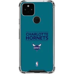NBA Charlotte Hornets Standard - Blue Google Pixel 5a 5G Clear Case