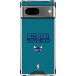 NBA Charlotte Hornets Standard - Blue Google Pixel 7 Clear Case