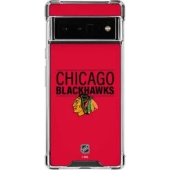 NHL Chicago Blackhawks Lineup Google Pixel 6 Pro Clear Case