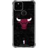 NBA Chicago Bulls Black Distressed Google Pixel 5 Clear Case