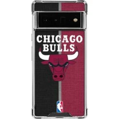 NBA Chicago Bulls Canvas Google Pixel 6 Pro Clear Case
