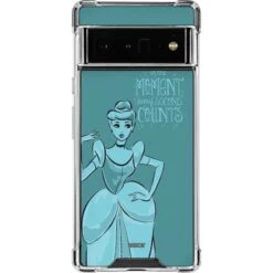 Disney Princess Cinderella Live In The Moment Art Google Pixel 6 Pro Clear Case