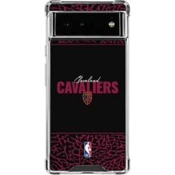 NBA Cleveland Cavaliers Elephant Print Google Pixel 6a Clear Case