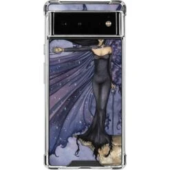 Amy Brown Cloak Of Stars Google Pixel 6a Clear Case